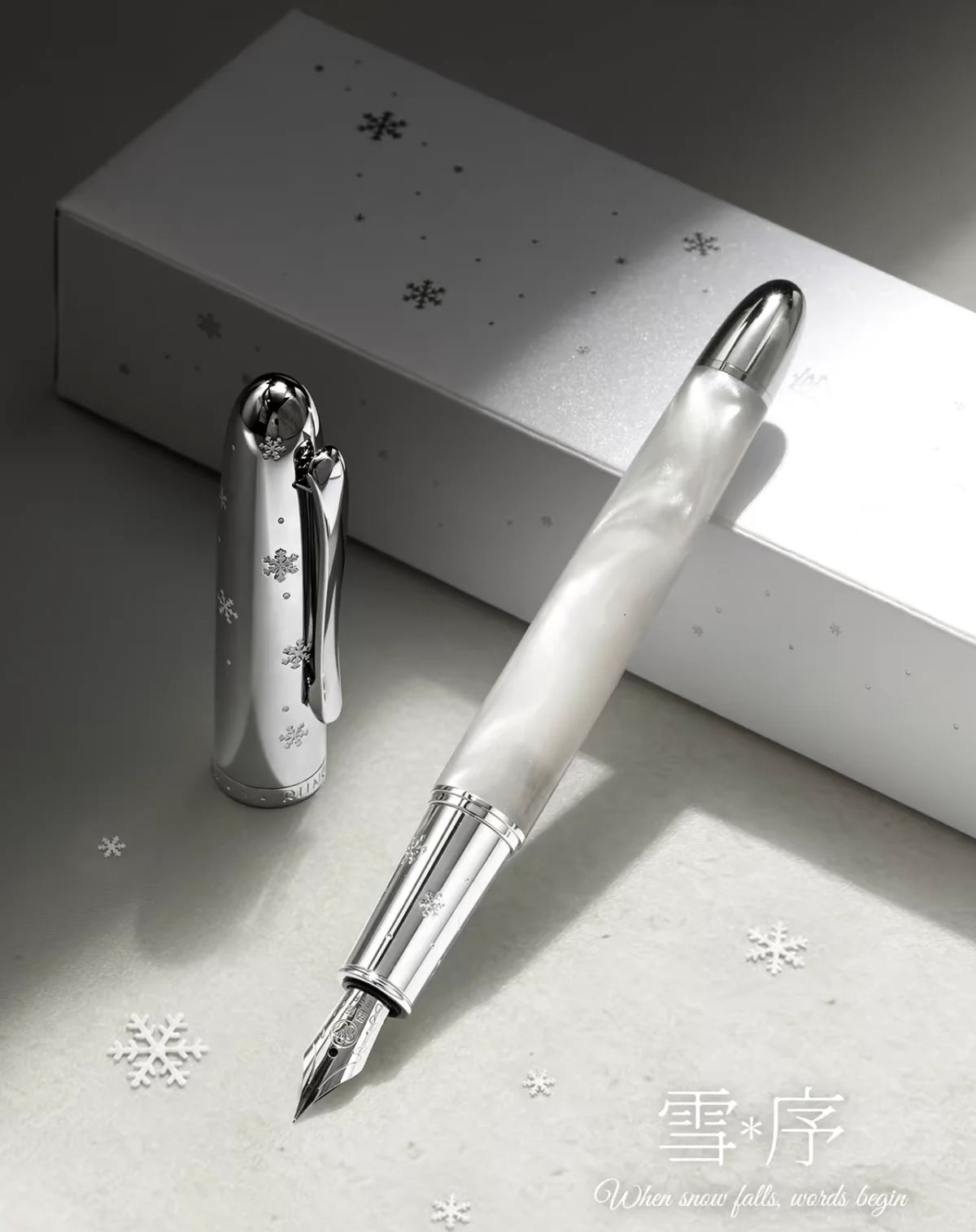 RIMOO 506 Snowflake Fountain Pen