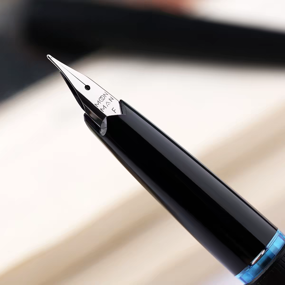 MAJOHN B32 Striped Barrel Fountain Pen