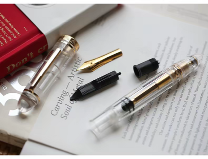 MAJOHN P140 Size 8 40mm Nib With Ebonite Feed