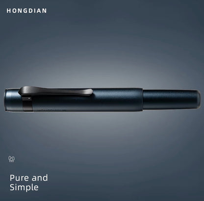 HONG DIAN M2 Mini Fountain Pen M Nib Short Travel Pen