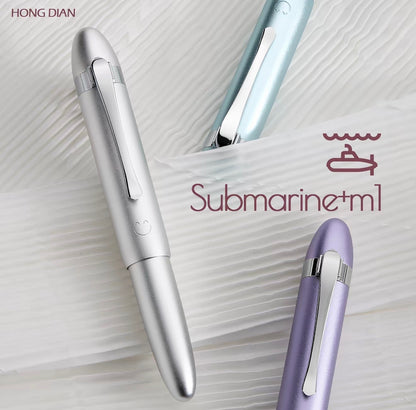 HONG DIAN M1 Mini Fountain Pen Short Travel Pen