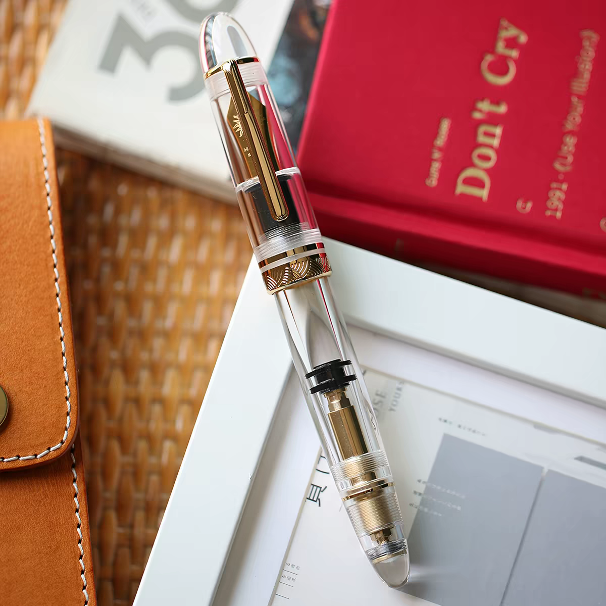 MAJOHN P140 Size 8 40mm Nib With Ebonite Feed