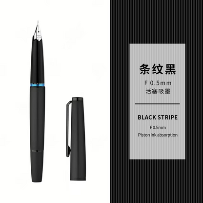 MAJOHN B32 Striped Barrel Fountain Pen