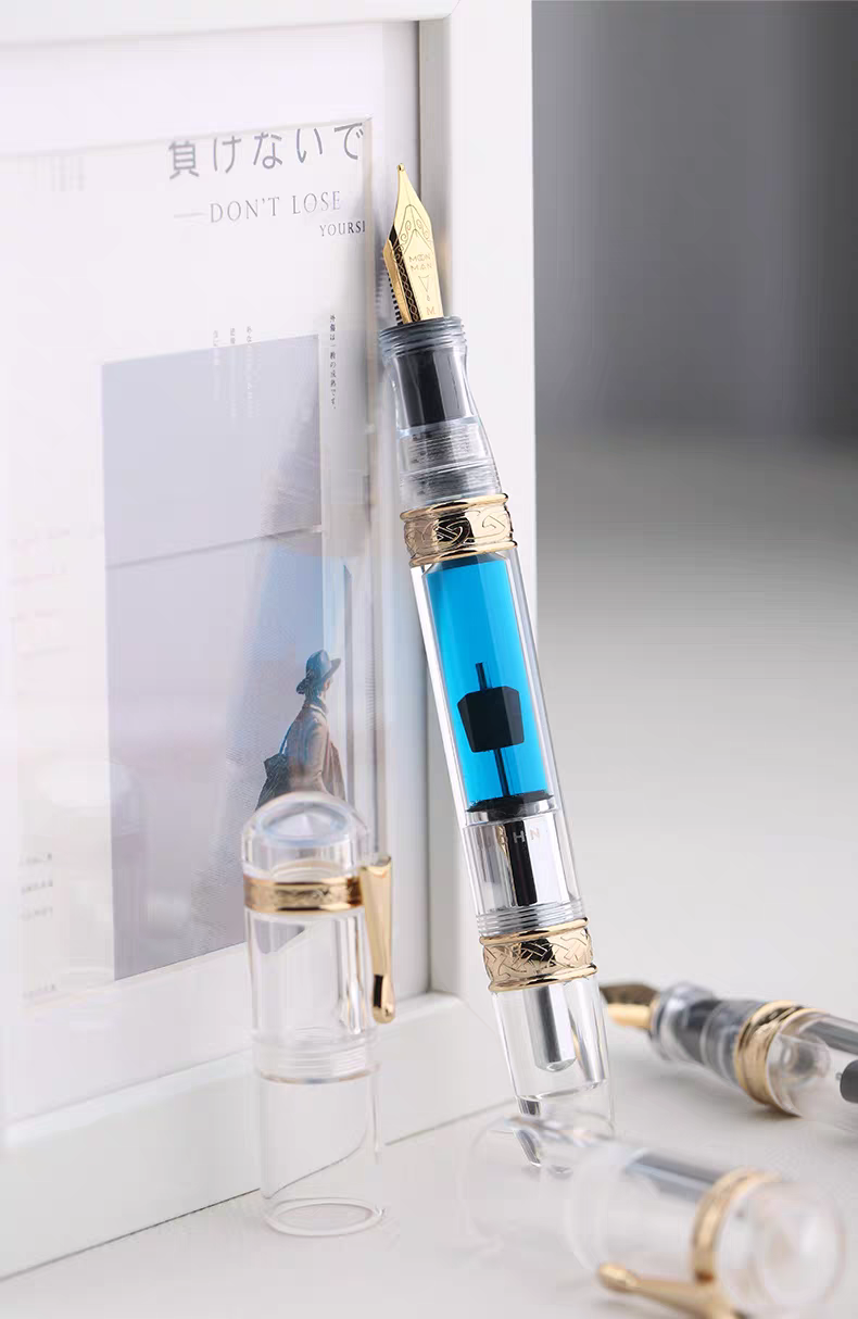 MAJOHN C5 Large Capacity Push-type Vacuum-filling Fountain Pen