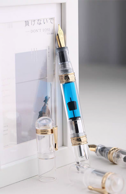 MAJOHN C5 Large Capacity Push-type Vacuum-filling Fountain Pen