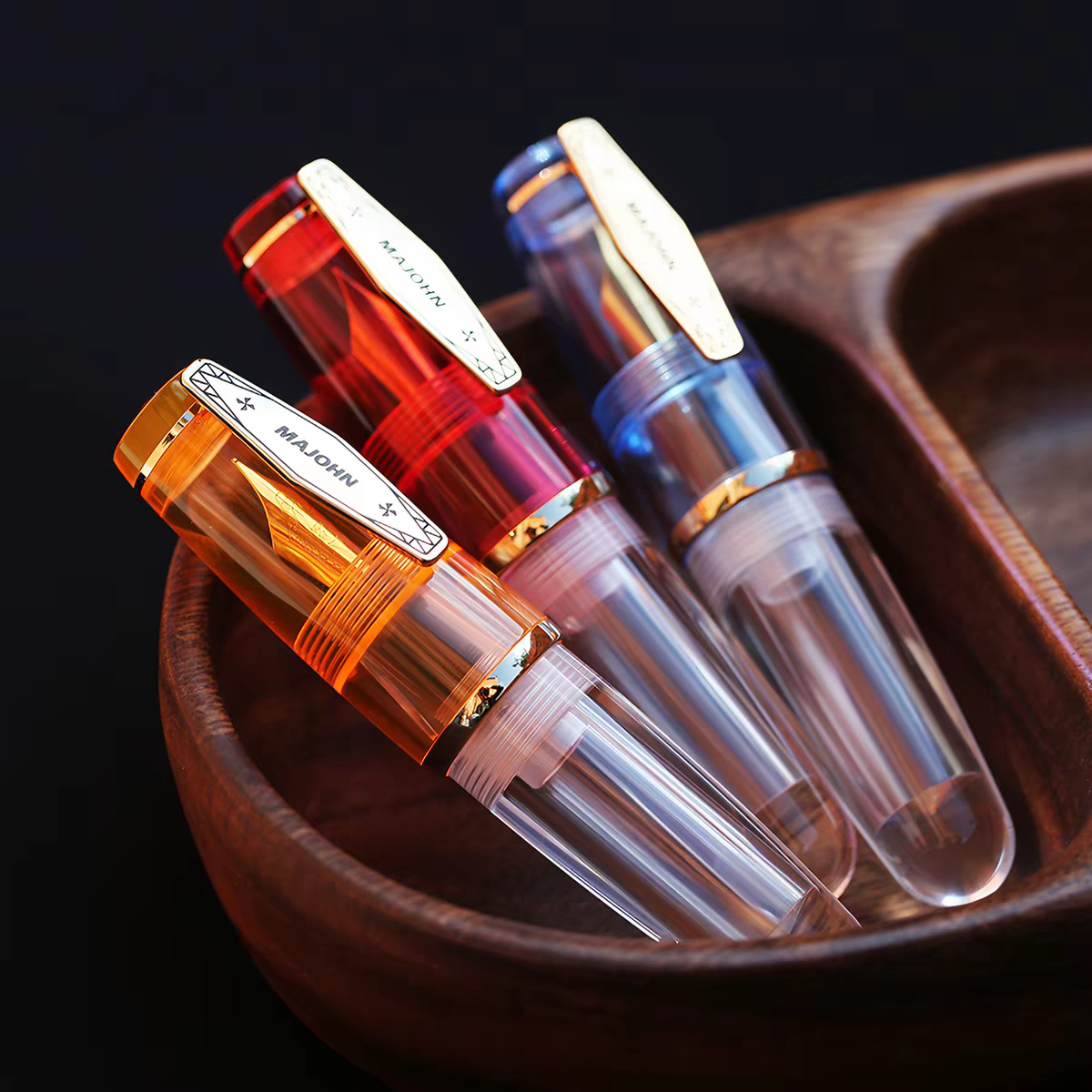 MAJOHN Q3 Cute Ompact and Colorful Acrylic Fountain Pen
