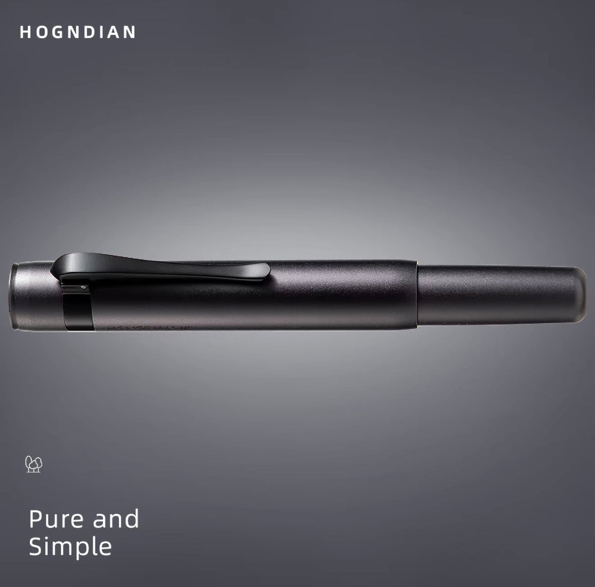 HONG DIAN M2 Mini Fountain Pen M Nib Short Travel Pen
