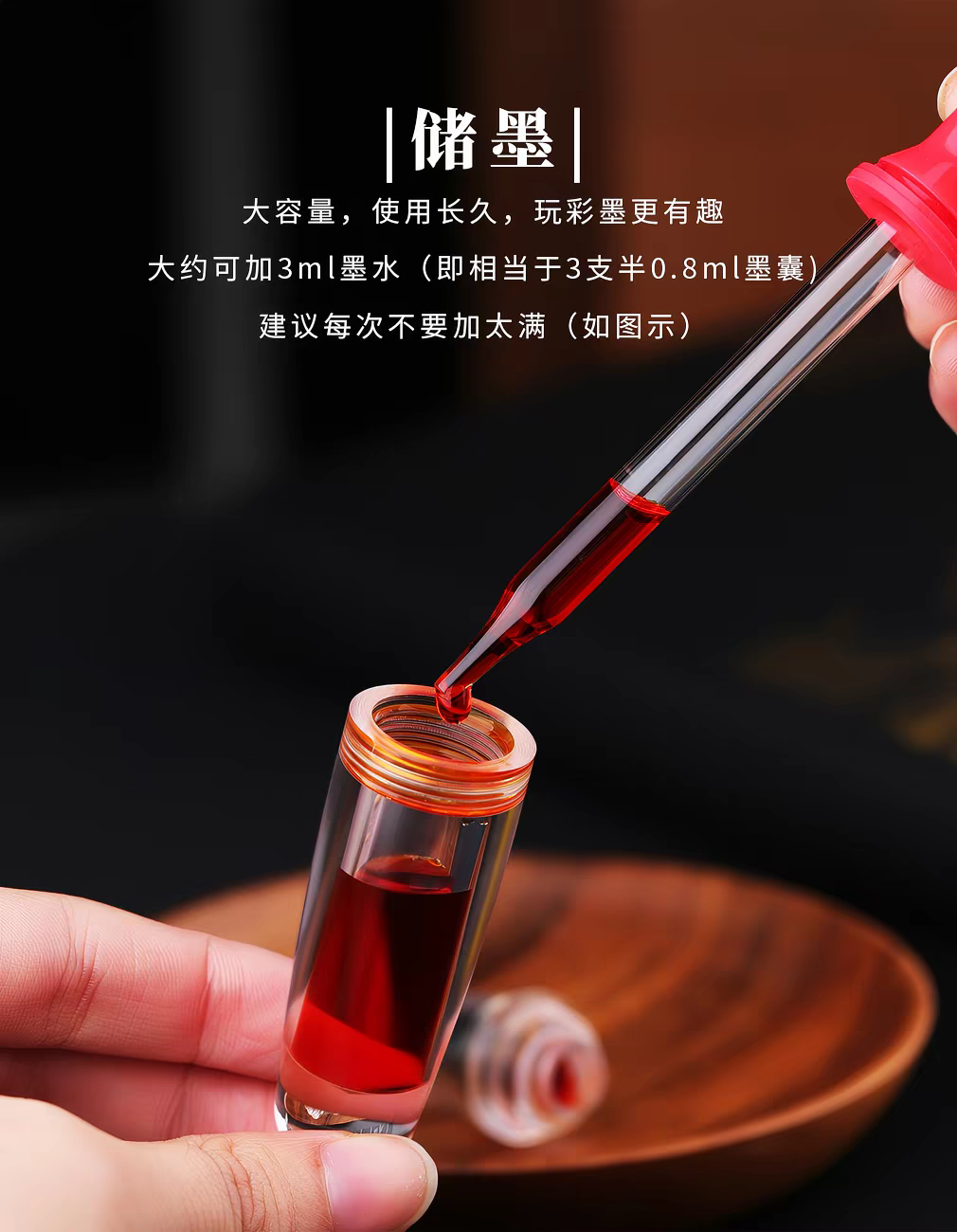 MAJOHN Q3 Cute Ompact and Colorful Acrylic Fountain Pen