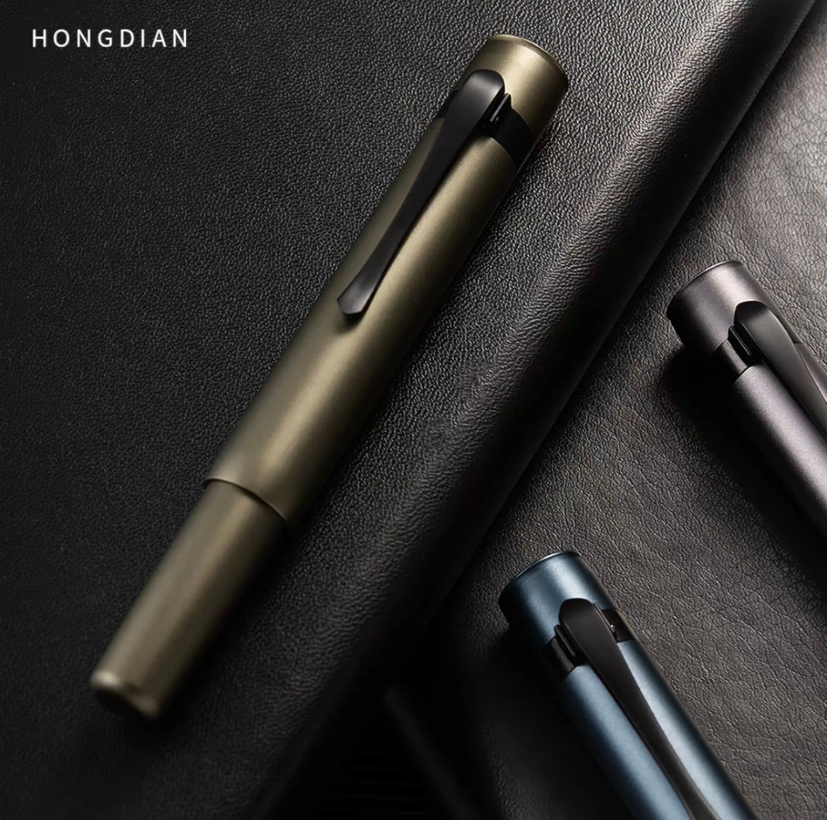 HONG DIAN M2 Mini Fountain Pen M Nib Short Travel Pen