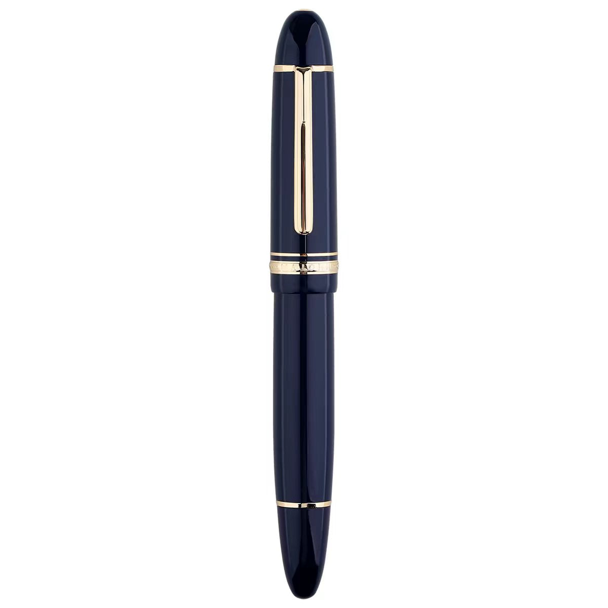 MAJOHN P141 Fountain Pen With #8 Dual-tone Gold Nib Resin Body And an Ink-viewing Window