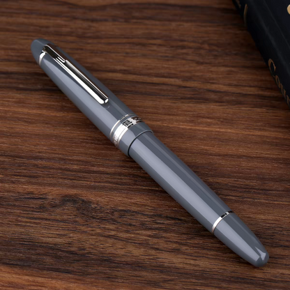 MOJOHN P136 Fountain Pen With a Differential Mechanism Brass Piston and 20-window Ink-viewing Grille