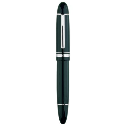 MAJOHN P141 Fountain Pen With #8 Dual-tone Gold Nib Resin Body And an Ink-viewing Window